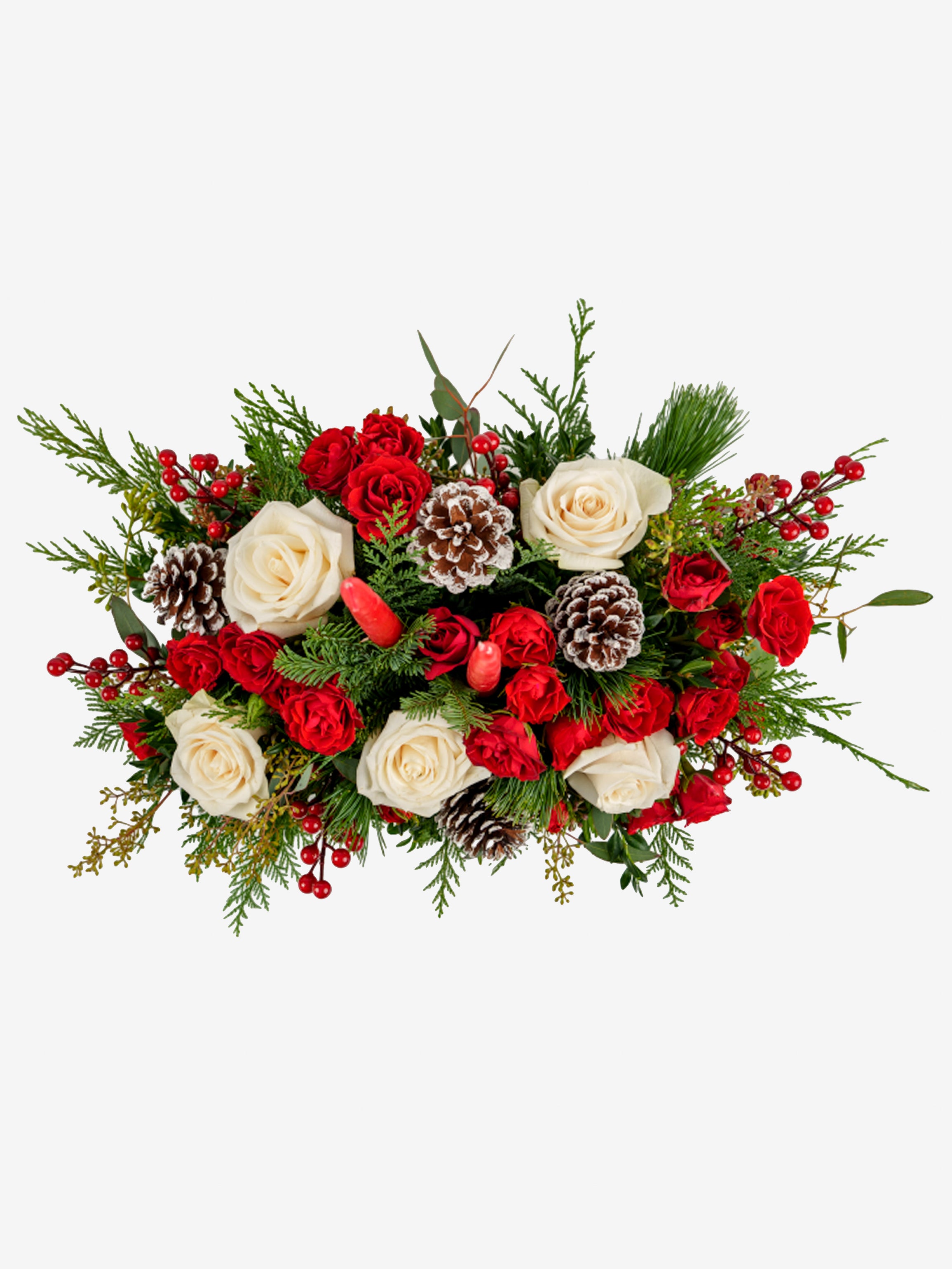 Chic Snowdrift Centerpiece