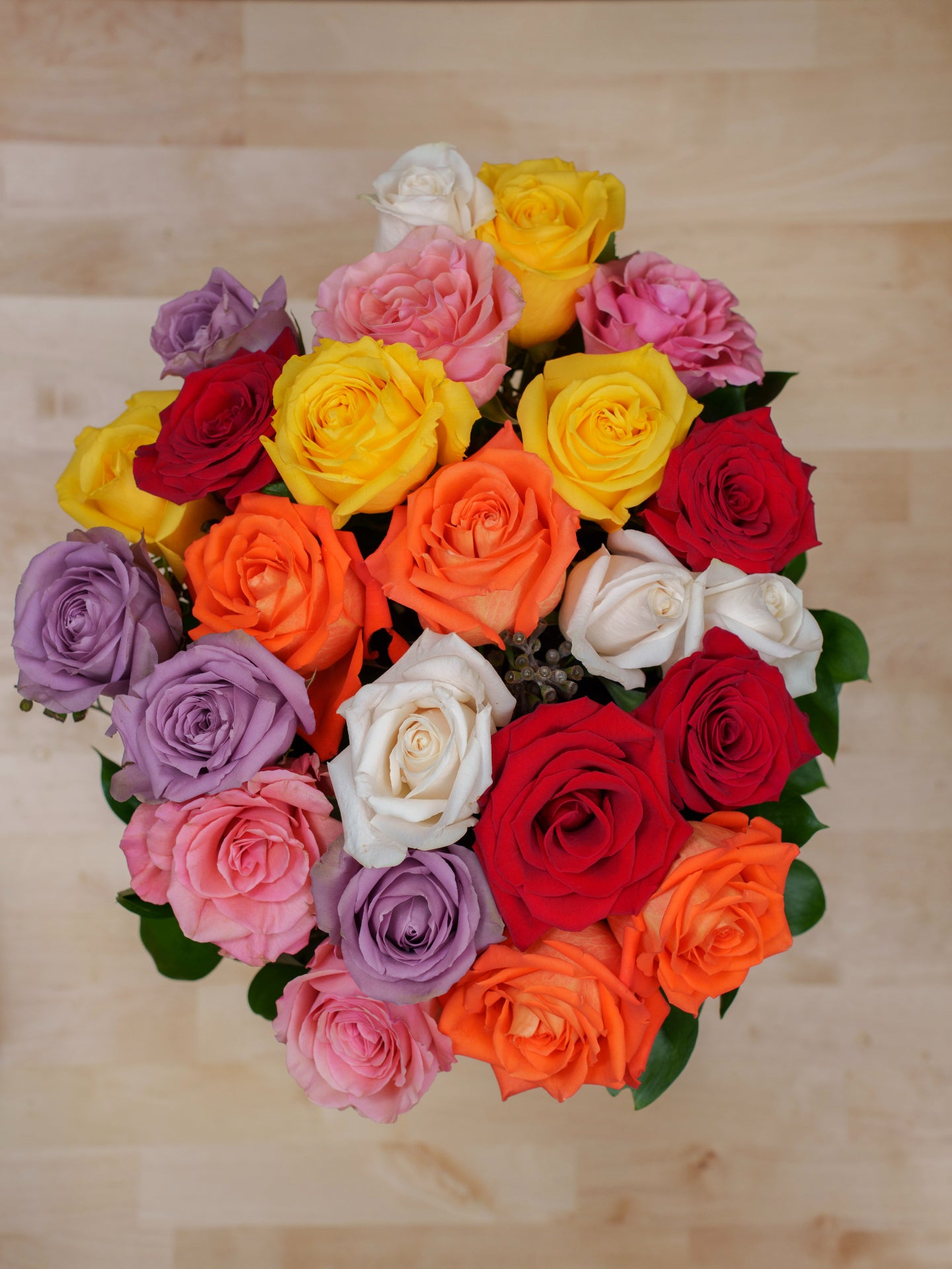 24 Assorted Roses