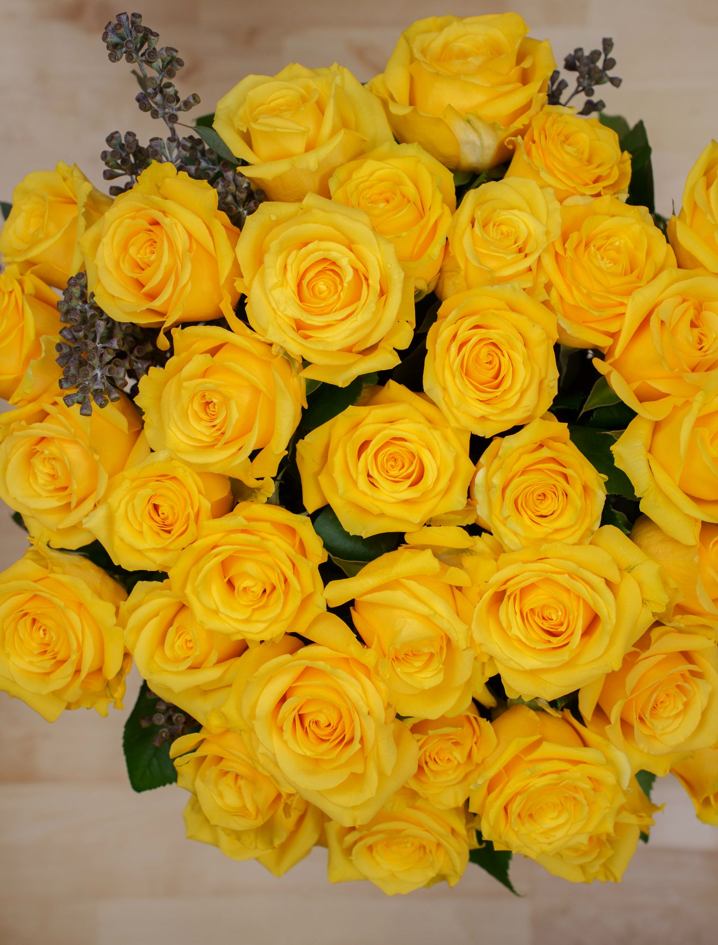 36 Yellow Roses